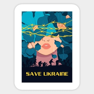 SAVE UKRANIE Sticker